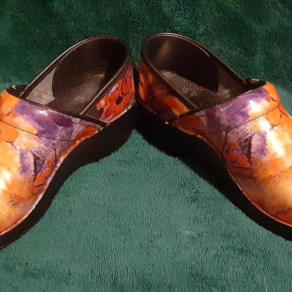 Dansko Fresco Professional Leather Clogs size 38 - Picture 3 of 9